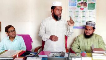 জামেয়া ইসলামিয়া হেতিমগঞ্জ মাদরাসায় মতবিনিময় অনুষ্ঠিত