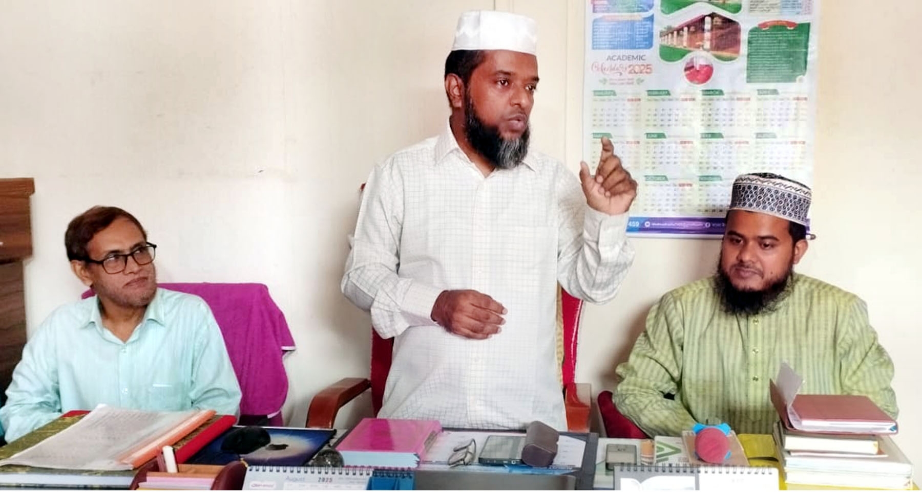 জামেয়া ইসলামিয়া হেতিমগঞ্জ মাদরাসায় মতবিনিময় অনুষ্ঠিত