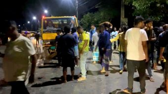 সিলেট মালনীছড়ায় ট্রাক-মোটরসাইকেল-সিএনজি সংঘর্ষে নিহত ১, আহত ২