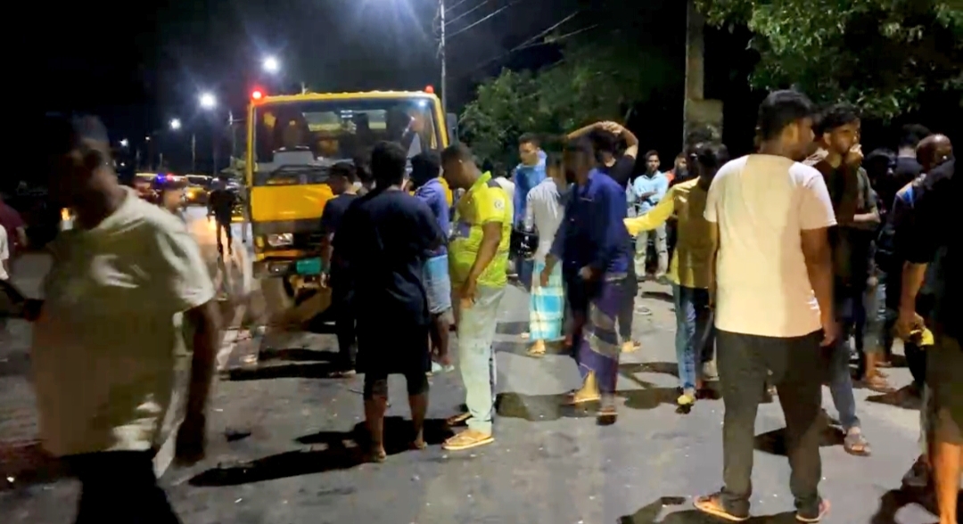 সিলেট মালনীছড়ায় ট্রাক-মোটরসাইকেল-সিএনজি সংঘর্ষে নিহত ১, আহত ২