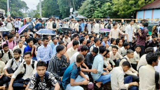 কারিগরি ছাত্র আন্দোলনের বিক্ষোভ ও অবস্থান কর্মসূচী