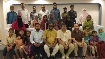 সড়ক দুর্ঘটনায় নিহত ৯ পরিবারের সাথে এসনিকের সদস্যরা