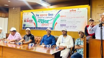 রক্তের কোনো বিকল্প নেই, রক্তদাতারা মানবতার শ্রেষ্ঠ উদাহরণ: অধ্যাপক ডা. জিয়াউর রহমান চৌধুরী