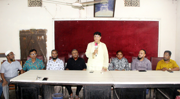 প্রধানমন্ত্রীকে অভিনন্দন ও বাজেটকে স্বাগত জানিয়ে বাংলাদেশ চতুর্থ শ্রেণি সরকারি কর্মচারী সমিতি সিলেটের আলোচনা সভা