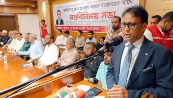রেড ক্রিসেন্টের স্বেচ্ছাসেবকরা সবসময় জীবনের ঝুঁকি নিয়ে মানুষের পাশে দাঁড়িয়েছেন: ব্যারিস্টার আবদুস সালাম